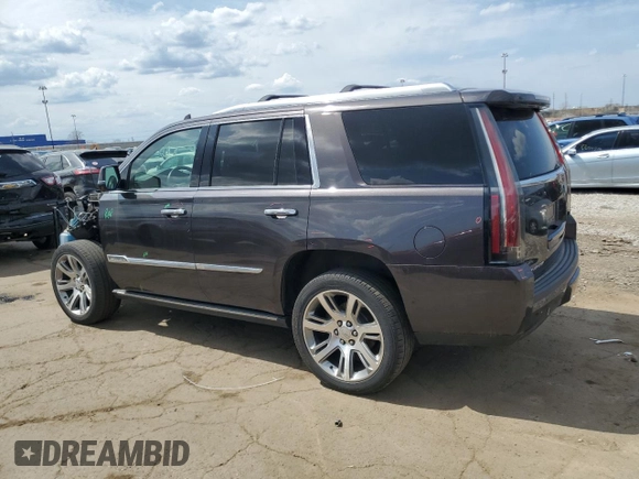 2015 Cadillac Escalade Premium z VIN 1GYS4NKJ3FR576518, wystawiony jako Copart lot #53972985 z przebiegiem 79 763 mil mil oraz Czysty tytuł • Clean title. Historia ofert i sprzedaży dostępna na DreamBid. Obrazek 2.