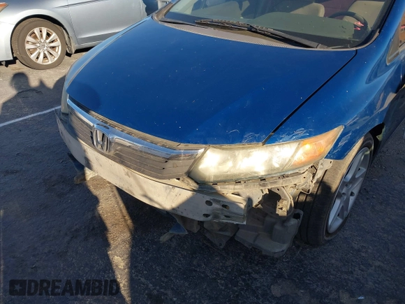 2012 Honda Civic LX с VIN 2HGFB2F54CH508377, выставлен на аукционе IAAI как лот 41654718 с пробегом 208 572 миль миль и . История ставок и продаж доступна на DreamBid. Изображение 6.