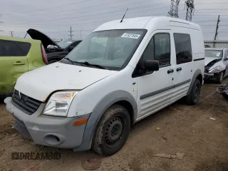 2011 Ford Transit Connect XLT z VIN NM0LS7DN4BT059363, wystawiony jako Copart lot #47527545 z przebiegiem 129 935 mil mil oraz Szkoda całkowita • Salvage title. Historia ofert i sprzedaży dostępna na DreamBid. Obrazek 1.