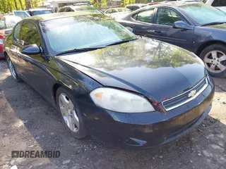 2007 Chevrolet Monte Carlo LT with VIN 2G1WK15K079420029, listed as a IAAI auction lot 42015406 with 291,180 mi miles. Bid and sale history available at carsss.com. Image 1.