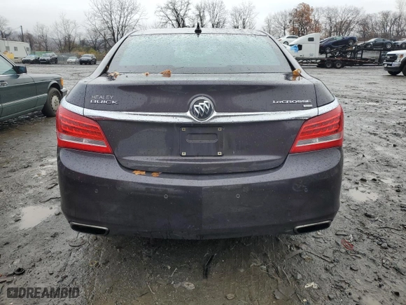 2014 Buick LaCrosse Premium I with VIN 1G4GE5G33EF166252, listed as a Copart auction lot 88367255 with 156,074 mi miles and Salvage Title. Bid and sale history available at carsss.com. Image 6.