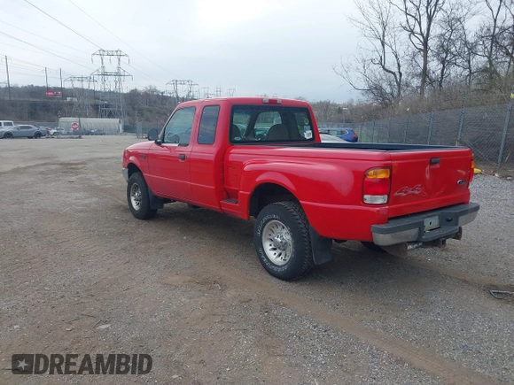 1999 Ford Ranger XL with VIN 1FTZR15V7XPC09843, listed as a IAAI auction lot 41897664 with 176,920 mi miles. Bid and sale history available at carsss.com. Image 3.