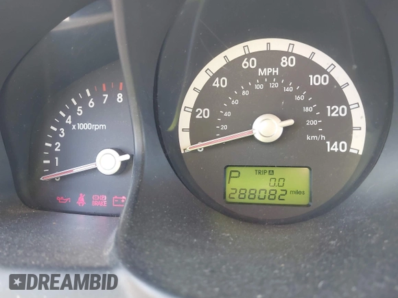 2007 Kia Sportage LX with VIN KNDJF724977426704, listed as a IAAI auction lot 41769772 with 288,082 mi miles and . Bid and sale history available at carsss.com. Image 7.