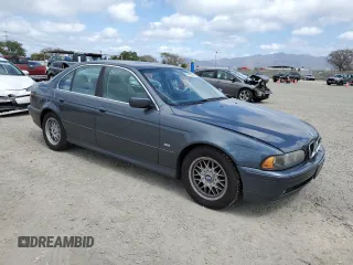 2001 BMW 5 Series 525iA with VIN WBADT43441GX24794, listed as a Copart auction lot 50913595 with 102,803 mi miles and Salvage Title. Bid and sale history available at carsss.com. Image 4.