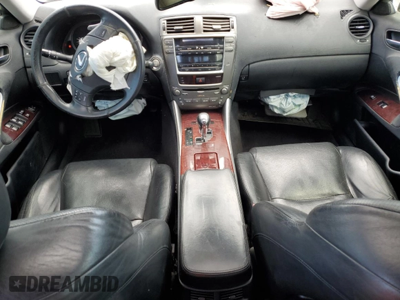 2006 Lexus IS 250 z VIN JTHBK262362012517, wystawiony jako Copart lot #60495945 z przebiegiem Nie podano mil oraz Szkoda całkowita • Salvage title. Historia ofert i sprzedaży dostępna na DreamBid. Obrazek 8.