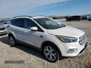 2019 Ford Escape Titanium с VIN 1FMCU9J91KUA35320, выставлен на аукционе Copart как лот 57755525 с пробегом 70 838 миль миль и На запчасти • Non repairable. История ставок и продаж доступна на DreamBid. Изображение 4.