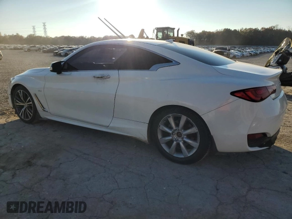 2018 Infiniti Q60 Sport with VIN JN1EV7EK3JM343232, listed as a Copart auction lot 83252324 with 65,706 mi miles and Clean Title. Bid and sale history available at DreamBid. Image 2.