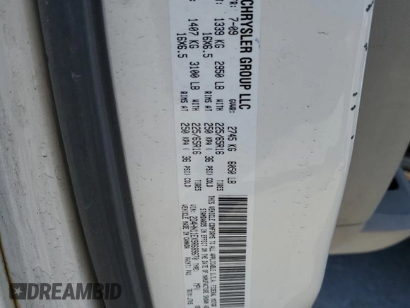 2009 Dodge Grand Caravan Cargo with VIN 2D4HN11EX9R689670, listed as a Copart auction lot 49794435 with 254,622 mi miles and Salvage Title. Bid and sale history available at carsss.com. Image 13.