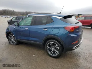 2021 Buick Encore GX Select with VIN KL4MMDS21MB074981, listed as a Copart auction lot 42389295 with 57,113 mi miles and Salvage Title. Bid and sale history available at carsss.com. Image 2.