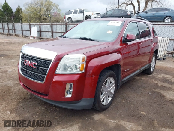 2011 GMC Terrain SLT-1 with VIN 2CTALUEC9B6386437, listed as a IAAI auction lot 41883453 with 183,071 mi miles and . Bid and sale history available at carsss.com. Image 20.