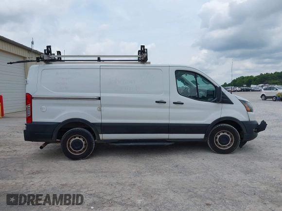 2020 Ford Transit Cargo with VIN 1FTBR1Y87LKA19622, listed as a IAAI auction lot 42479925 with 98,474 mi miles and . Bid and sale history available at DreamBid. Image 13.
