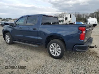 2020 Chevrolet Silverado 1500 Custom with VIN 3GCPWBEF9LG202504, listed as a Copart auction lot 47839525 with 14,233 mi miles and Non Repairable. Bid and sale history available at carsss.com. Image 2.