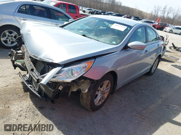 2013 Hyundai Sonata GLS with VIN 5NPEB4AC7DH789028, listed as a IAAI auction lot 41827734 with 135,624 mi miles and . Bid and sale history available at carsss.com. Image 2.