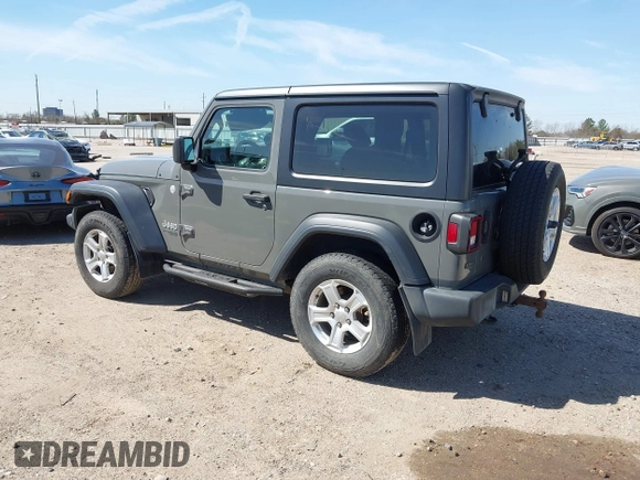 2020 Jeep Wrangler Willys с VIN 1C4GJXAG4LW164787, выставлен на аукционе IAAI как лот 41719754 с пробегом 63 802 миль миль и . История ставок и продаж доступна на DreamBid. Изображение 3.