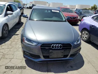 2014 Audi A4 Premium Plus with VIN WAUHFAFL9EN013443, listed as a Copart auction lot 58468394 with 149,965 mi miles and Salvage title. Bid and sale history available at DreamBid. Image 5.