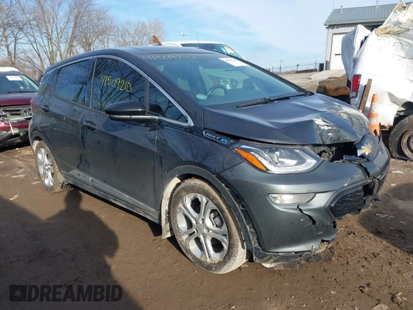 2020 Chevrolet Bolt EV LT with VIN 1G1FY6S07L4127305, listed as a IAAI auction lot 41509210 with 41,346 mi miles and . Bid and sale history available at DreamBid. Image 1.