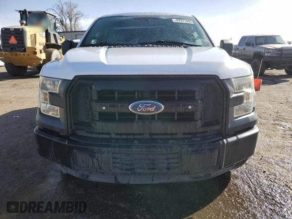 2016 Ford F-150 XL with VIN 1FTMF1C85GKE32895, listed as a Copart auction lot 47077455 with 122,129 mi miles and Salvage Title. Bid and sale history available at carsss.com. Image 5.