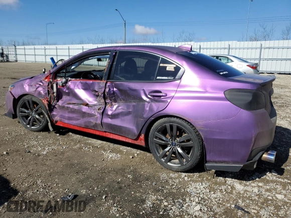 2017 Subaru WRX Limited with VIN JF1VA1L63H8814543, listed as a Copart auction lot 52857875 with Not provided miles and Salvage title. Bid and sale history available at DreamBid. Image 2.