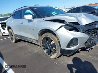 2020 Chevrolet Blazer RS z VIN 3GNKBERS0LS723324, wystawiony jako IAAI lot #42000068 z przebiegiem 59 433 mil mil oraz . Historia ofert i sprzedaży dostępna na DreamBid. Obrazek 1.