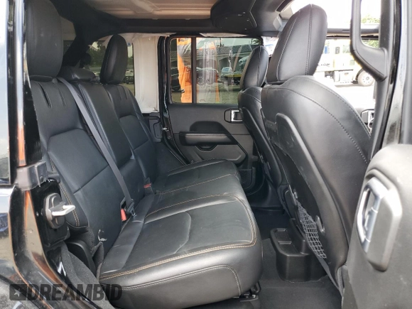 2024 Jeep Wrangler Sahara with VIN 1C4RJXP60RW116607, listed as a Copart auction lot 54562695 with 62,352 mi miles and Salvage title. Bid and sale history available at DreamBid. Image 11.