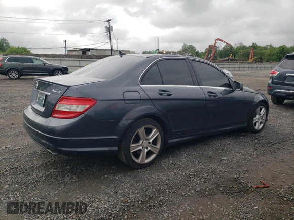 2011 Mercedes-Benz C 300 Sport with VIN WDDGF8BB3BR176510, listed as a Copart auction lot 57772405 with 118,069 mi miles and Salvage title. Bid and sale history available at DreamBid. Image 3.