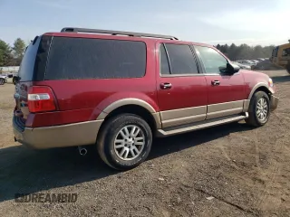 2014 Ford Expedition EL XLT with VIN 1FMJK1J59EEF51211, listed as a Copart auction lot 48512365 with 92,543 mi miles and Salvage Title. Bid and sale history available at carsss.com. Image 3.