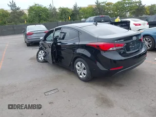 2016 Hyundai Elantra SE with VIN 5NPDH4AE0GH749471, listed as a IAAI auction lot 42453740 with 90,927 mi miles and . Bid and sale history available at DreamBid. Image 3.