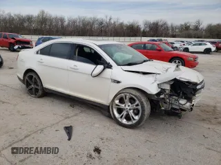 2011 Ford Taurus SHO with VIN 1FAHP2KT9BG104326, listed as a Copart auction lot 48787125 with 219,081 mi miles and Salvage Title. Bid and sale history available at DreamBid. Image 4.