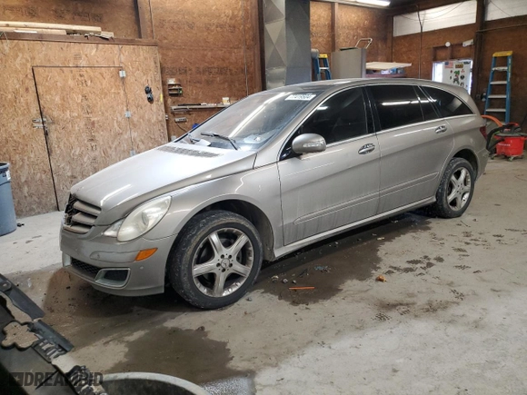 2007 Mercedes-Benz R-Class 3.5L with VIN 4JGCB65E67A056426, listed as a Copart auction lot 77419504 with 169,520 mi miles and Salvage Title. Bid and sale history available at carsss.com. Image 1.