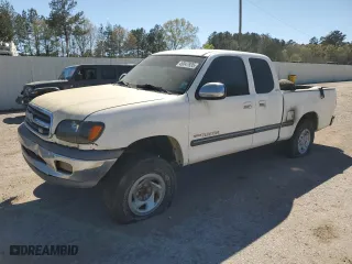 2001 Toyota Tundra SR5 with VIN 5TBRT34151S207087, listed as a Copart auction lot 49047935 with 322,815 mi miles and Clean Title. Bid and sale history available at carsss.com. Image 1.