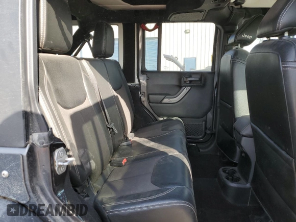 2018 Jeep Wrangler JK Unlimited Sport S with VIN 1C4BJWDG8JL812324, listed as a Copart auction lot 76595354 with 140,013 mi miles and Salvage Title. Bid and sale history available at carsss.com. Image 11.