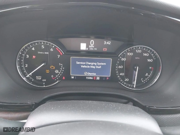 2020 Cadillac XT5 AWD Premium Luxury with VIN 1GYKNDR44LZ233767, listed as a IAAI auction lot 41250180 with 73,386 mi miles. Bid and sale history available at carsss.com. Image 7.