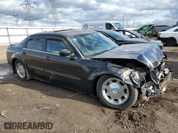 2005 Chrysler 300 with VIN 2C3JA53G25H180936, listed as a Copart auction lot 51943105 with 143,027 mi miles and Salvage Title. Bid and sale history available at carsss.com. Image 4.