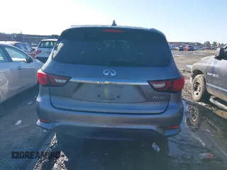 2019 Infiniti QX60 LUXE with VIN 5N1DL0MN7KC532048, listed as a IAAI auction lot 41206582 with 77,675 mi miles. Bid and sale history available at carsss.com. Image 16.