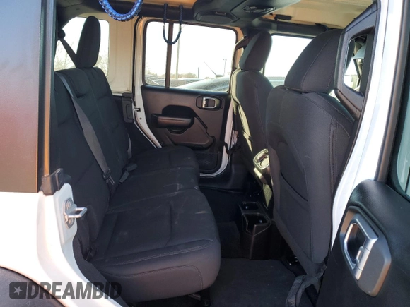 2018 Jeep Wrangler Unlimited Sport S with VIN 1C4HJXDN3JW302976, listed as a Copart auction lot 56457455 with 97,859 mi miles and Non repairable. Bid and sale history available at DreamBid. Image 10.