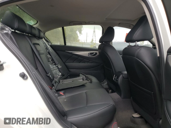 2024 Infiniti Q50 Luxe with VIN JN1EV7BR6RM631310, listed as a Copart auction lot 72183604 with Not Provided miles and Non Repairable. Bid and sale history available at DreamBid. Image 10.