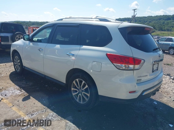 2016 Nissan Pathfinder SL with VIN 5N1AR2MM2GC630223, listed as a IAAI auction lot 42552737 with 89,332 mi miles and . Bid and sale history available at DreamBid. Image 3.