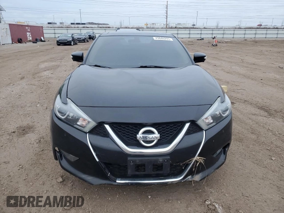 2018 Nissan Maxima Platinum with VIN 1N4AA6APXJC362973, listed as a Copart auction lot 43846205 with 105,823 mi miles and Salvage Title. Bid and sale history available at DreamBid. Image 5.