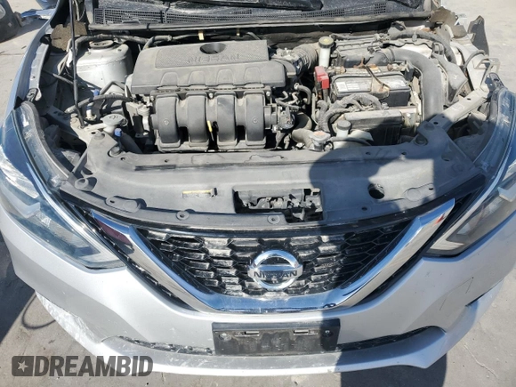 2017 Nissan Sentra S with VIN 3N1AB7AP5HY323905, listed as a Copart auction lot 89083675 with 84,580 mi miles and Salvage Title. Bid and sale history available at DreamBid. Image 11.