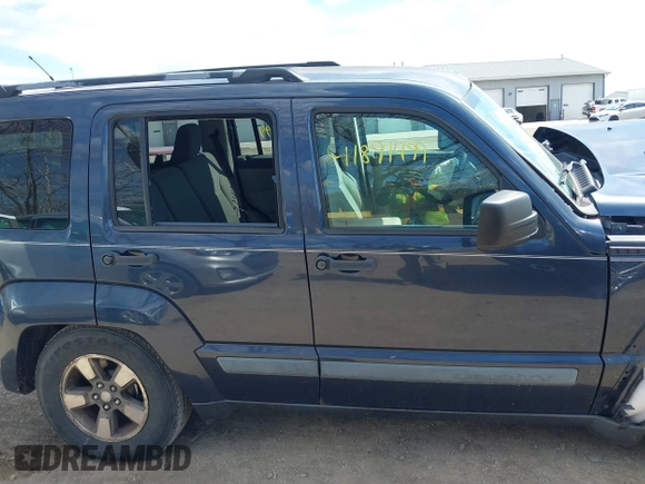 2008 Jeep Liberty Sport with VIN 1J8GN28K08W131786, listed as a IAAI auction lot 41891499 with 192,530 mi miles. Bid and sale history available at carsss.com. Image 14.
