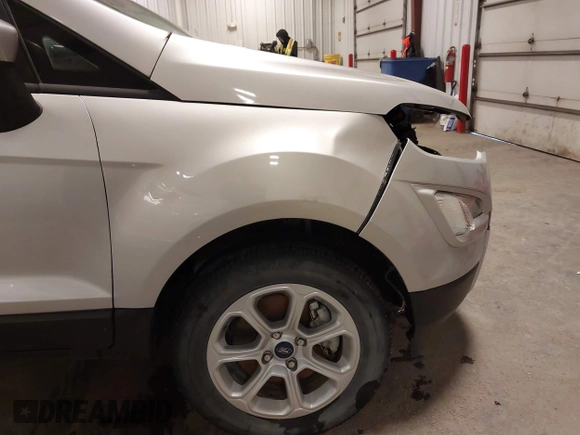 2022 Ford EcoSport SE with VIN MAJ6S3GL9NC460808, listed as a IAAI auction lot 41488568 with 15,477 mi miles and . Bid and sale history available at DreamBid. Image 19.