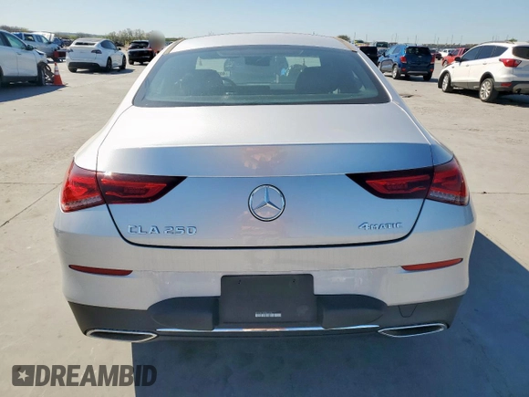 2023 Mercedes-Benz CLA 250 z VIN W1K5J4HBXPN415748, wystawiony jako Copart lot #49857965 z przebiegiem 16 834 mil mil oraz Czysty tytuł • Clean title. Historia ofert i sprzedaży dostępna na DreamBid. Obrazek 6.