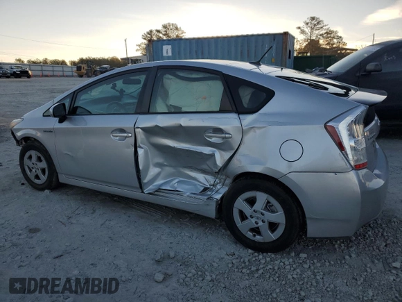 2010 Toyota Prius II with VIN JTDKN3DU8A0166163, listed as a Copart auction lot 41652485 with 151,969 mi miles and Salvage Title. Bid and sale history available at carsss.com. Image 2.