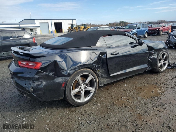 2017 Chevrolet Camaro 2SS with VIN 1G1FH3D73H0133853, listed as a Copart auction lot 83955294 with 0 mi miles and Salvage Title. Bid and sale history available at carsss.com. Image 3.