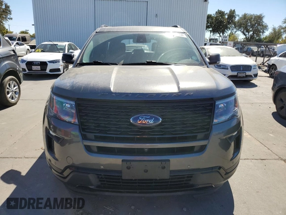2018 Ford Explorer Sport with VIN 1FM5K8GT4JGC07574, listed as a Copart auction lot 72860404 with 18,563 mi miles and Salvage title. Bid and sale history available at DreamBid. Image 5.