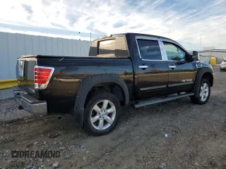 2012 Nissan Titan SV with VIN 1N6BA0EC4CN316434, listed as a Copart auction lot 43699955 with 147,840 mi miles and Clean Title. Bid and sale history available at carsss.com. Image 3.