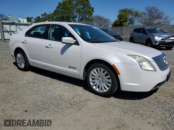 2010 Mercury Milan Hybrid with VIN 3MEDM0L30AR600674, listed as a Copart auction lot 49907945 with 125,556 mi miles and Salvage Title. Bid and sale history available at carsss.com. Image 4.