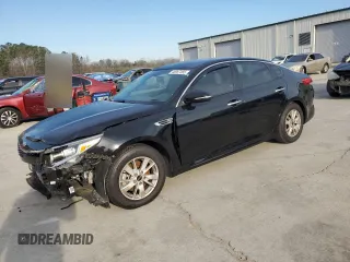 2018 Kia Optima LX with VIN 5XXGT4L3XJG206333, listed as a Copart auction lot 46097085 with 86,738 mi miles and Salvage Title. Bid and sale history available at carsss.com. Image 1.