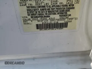 2011 Nissan Sentra 2.0 с VIN 3N1AB6AP5BL694884, выставлен на аукционе Copart как лот 60002695 с пробегом 158 765 миль миль и Списание • Salvage title. История ставок и продаж доступна на DreamBid. Изображение 13.