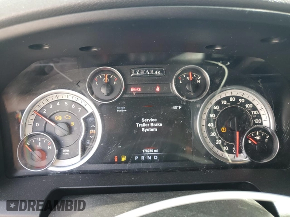 2015 Ram 1500 Big Horn with VIN 1C6RR7LT1FS759501, listed as a Copart auction lot 56076295 with 178,236 mi miles and Salvage title. Bid and sale history available at DreamBid. Image 9.